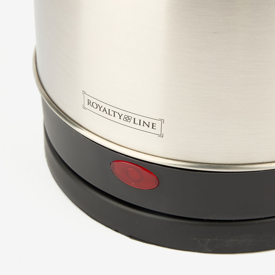 Hervidor de agua plateado 1,7L 1500W