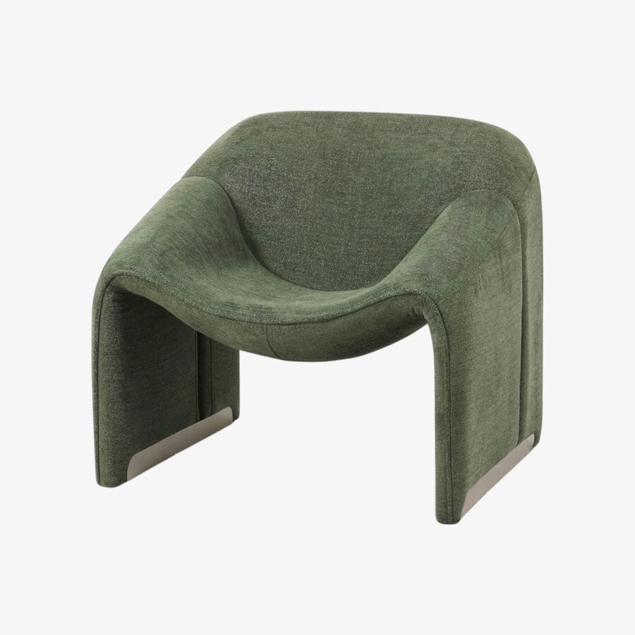 Butaca verde Nelia 81x64x74cm Clau&Chloe