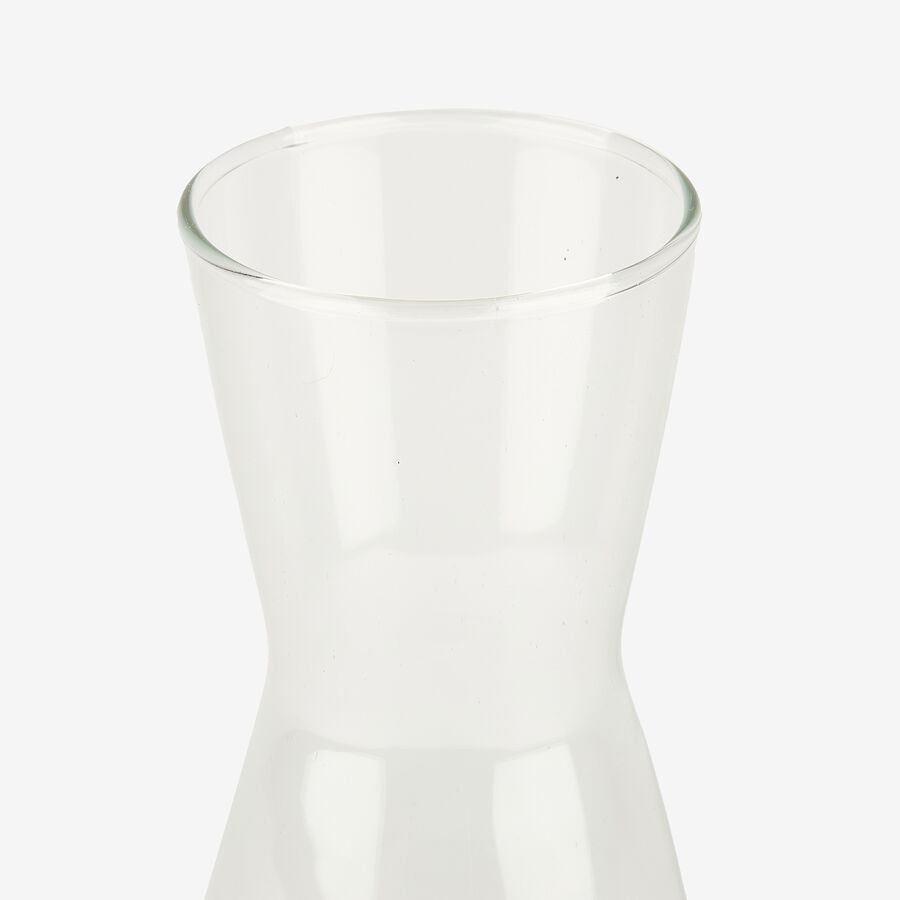 Decantador de cristal 1L Ø8x25cm