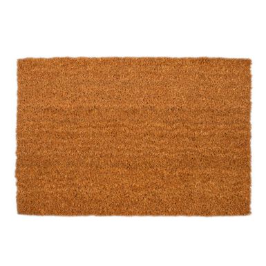 Felpudo de fibra de coco liso 60x40cm