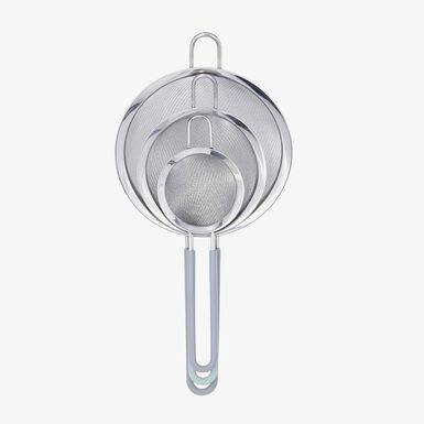 Set de 3 coladores acero inox Nira 16/12/8cm