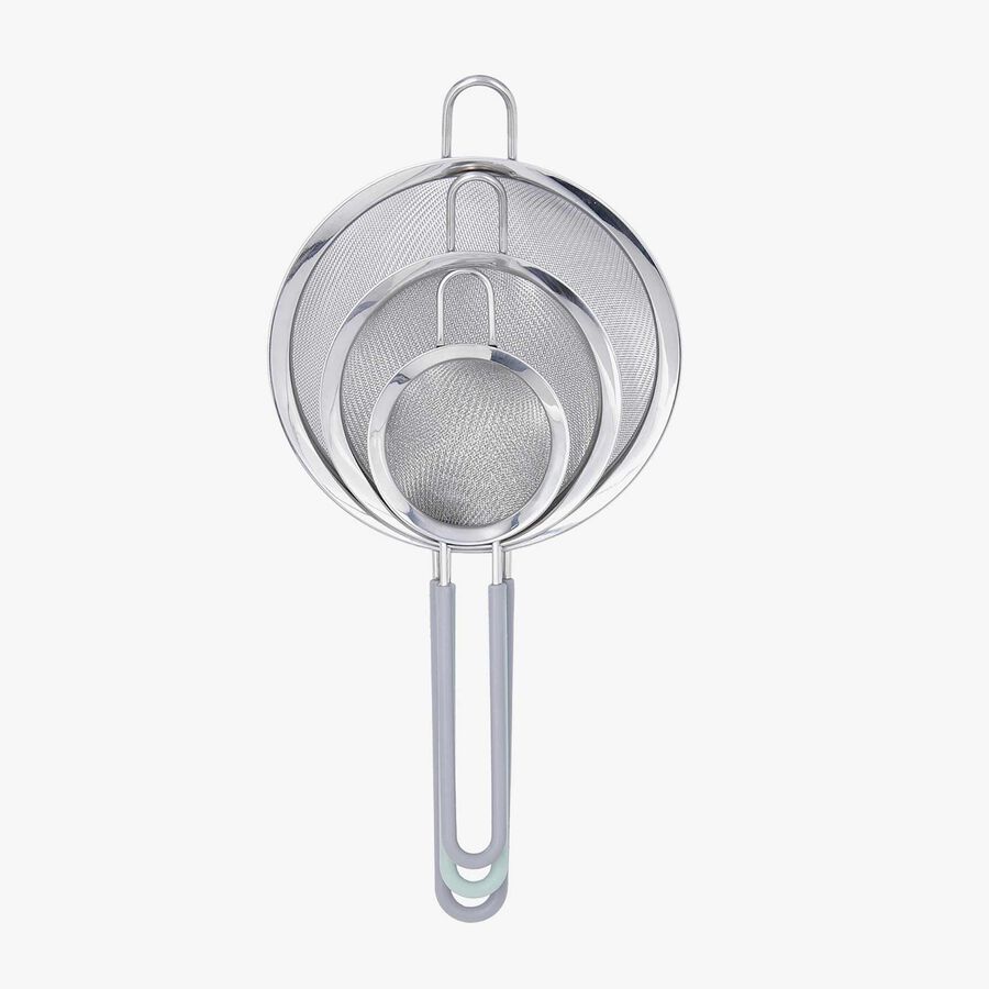 Set de 3 coladores acero inox Nira 16/12/8cm