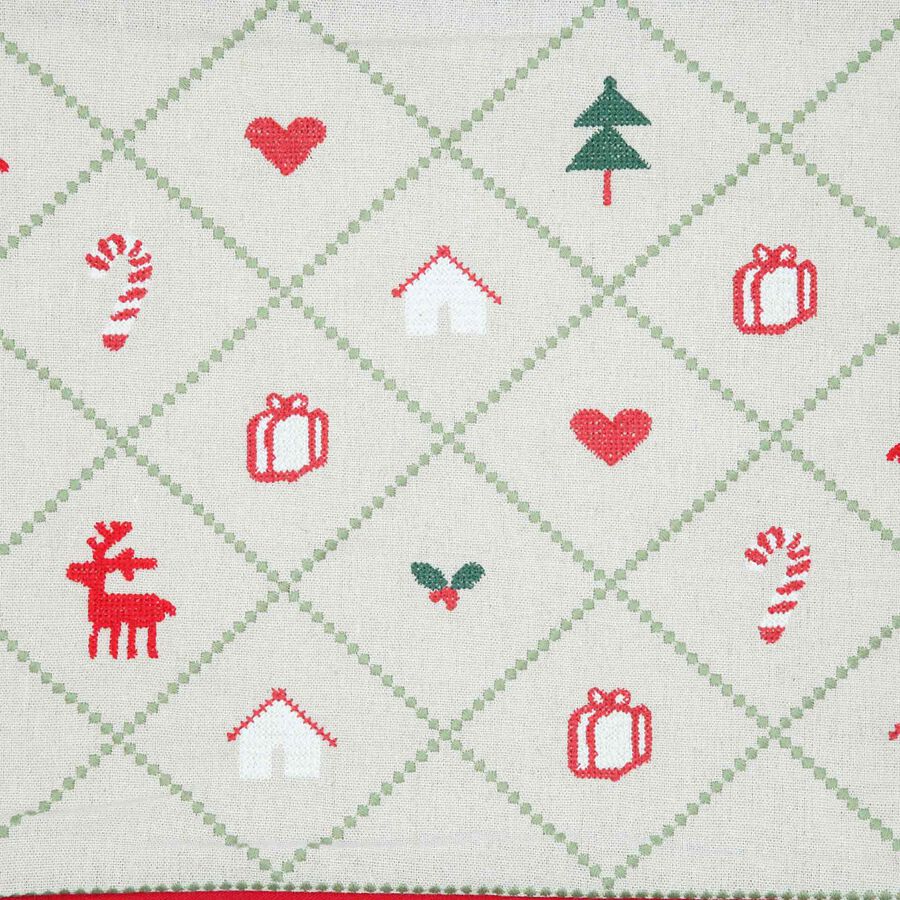 Funda de coj&iacute;n Navidad 30x45cm