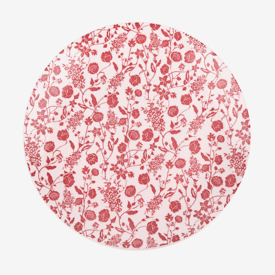 Vajilla de 12 piezas de porcelana rosa Galik