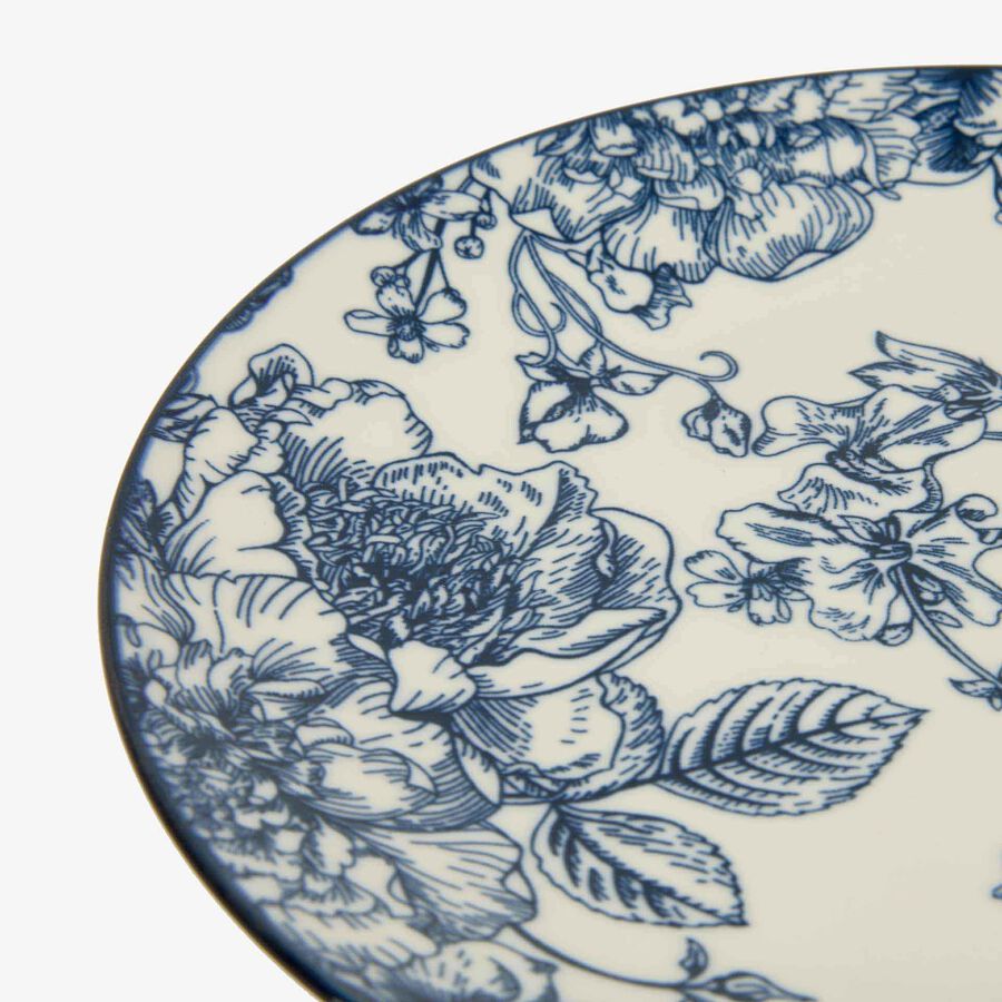 Vajillas de porcelana de 18pzas azul Give