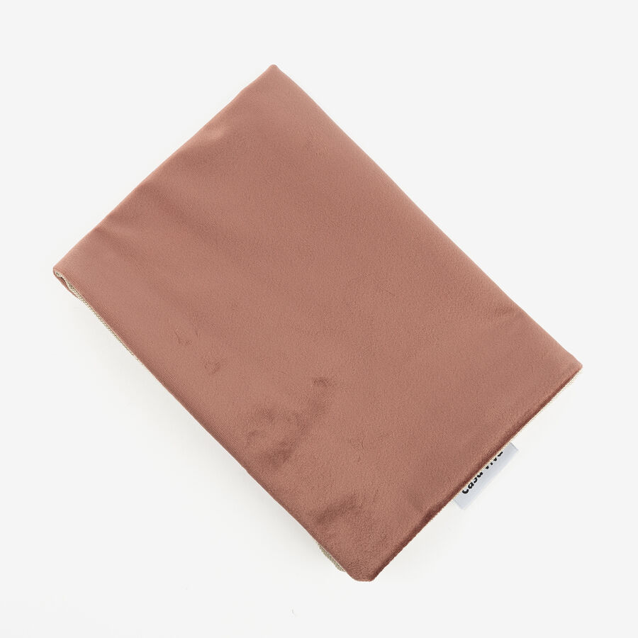 Funda de cojín velvet rosa 30x45cm