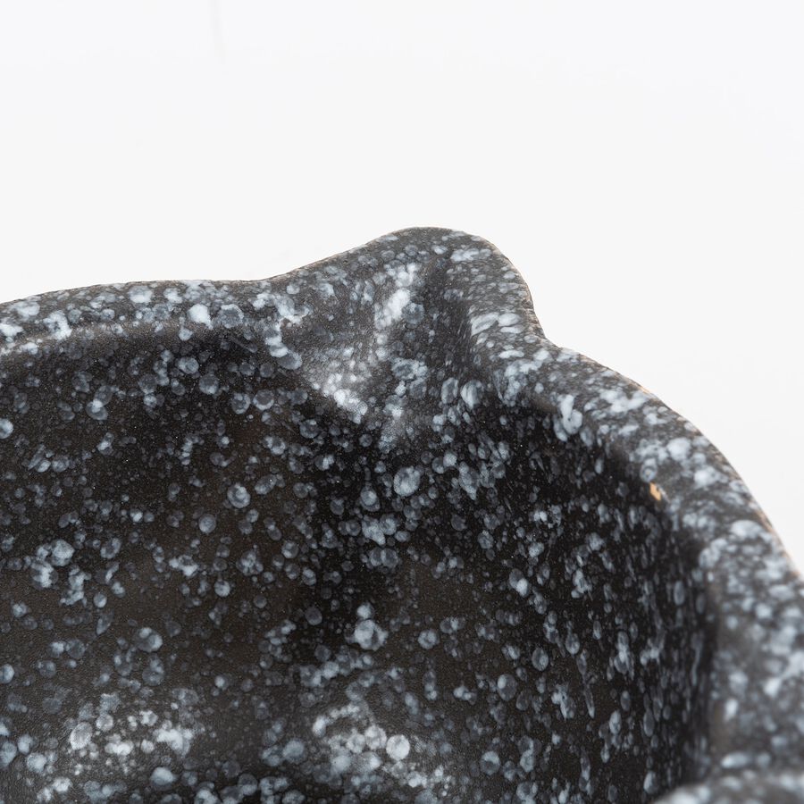 Mortero gres negro Preto 13x8cm