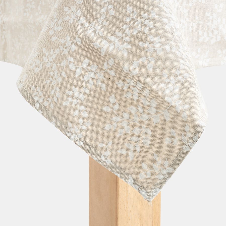 Mantel de algodón beige Jana 140x350cm