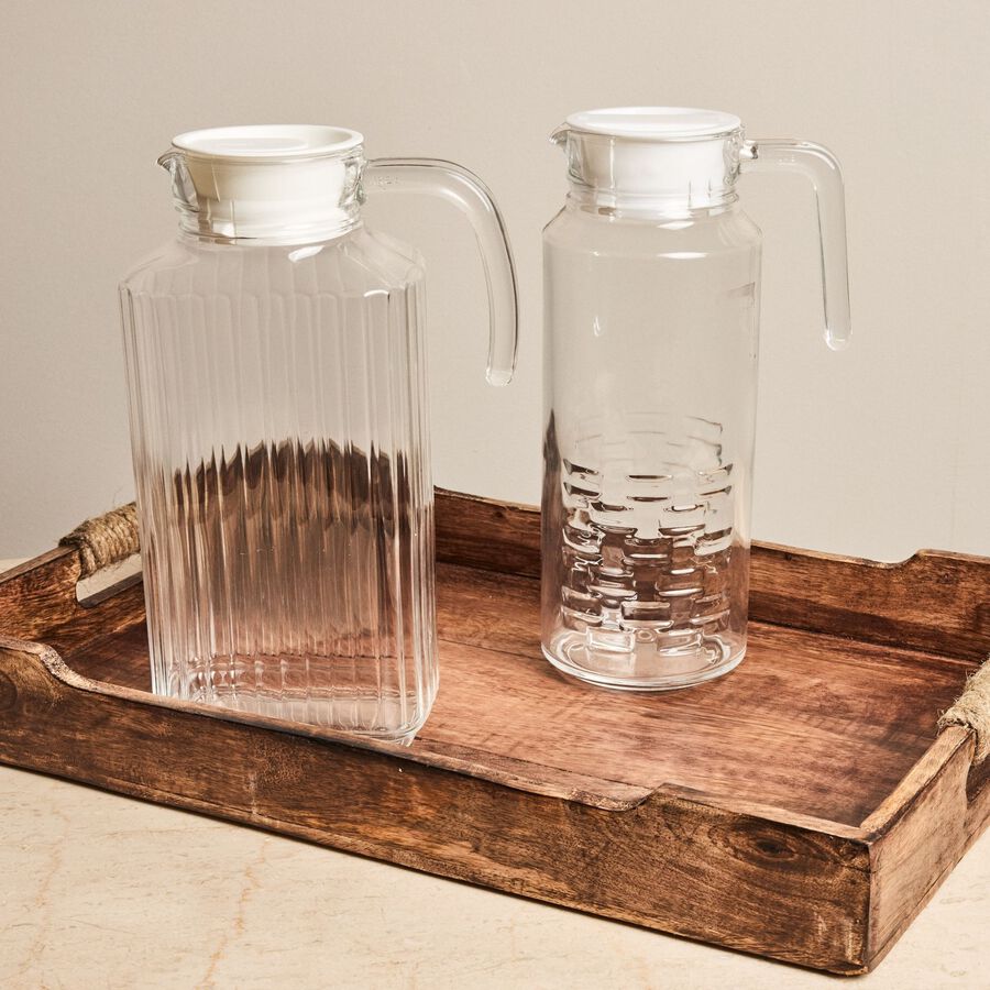 Jarra de agua de cristal Cheqs 1,3L