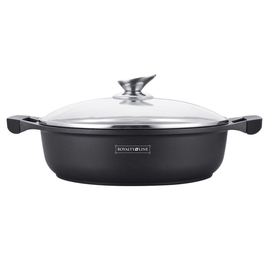 Cacerola baja aluminio fundido Ø32cm