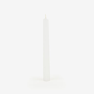 Vela candelabro blanca Candy 20cm
