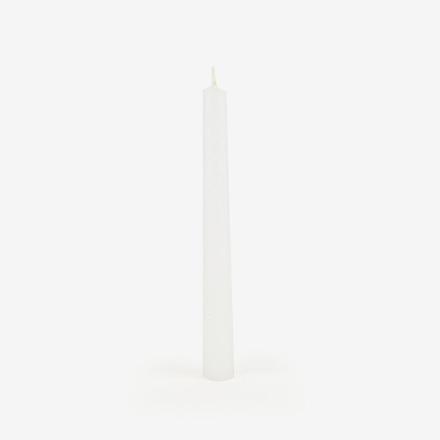 Vela candelabro blanca Candy 20cm