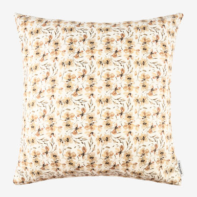 Funda de cojÍn de algodón taupe Durian 45x45cm