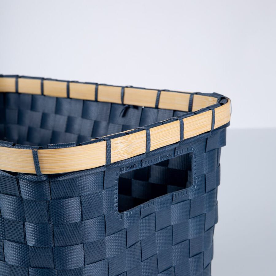 Cesta de polipropileno en varios colores 28x20x14cm