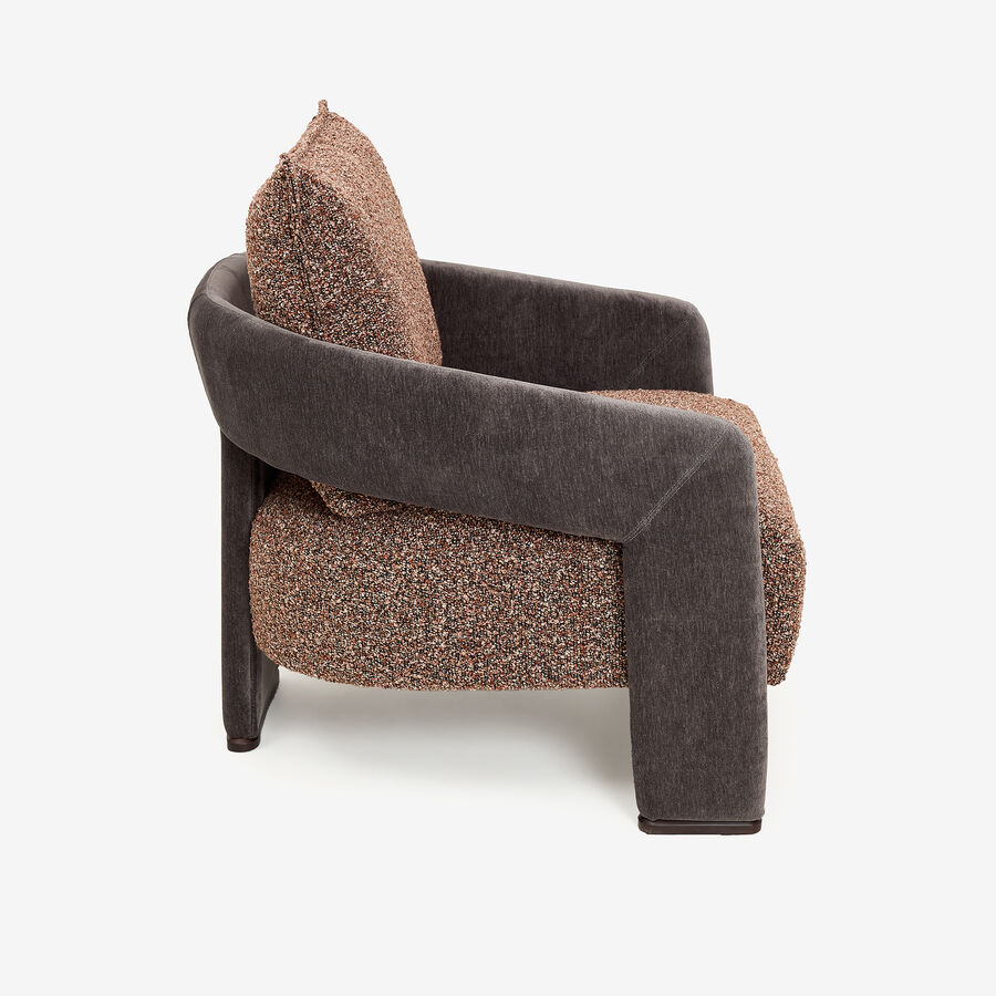 Butaca lila Regina 83x82x69cm Clau&Chloe