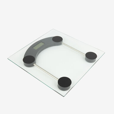 B&aacute;scula de ba&ntilde;o de cristal 30x30cm