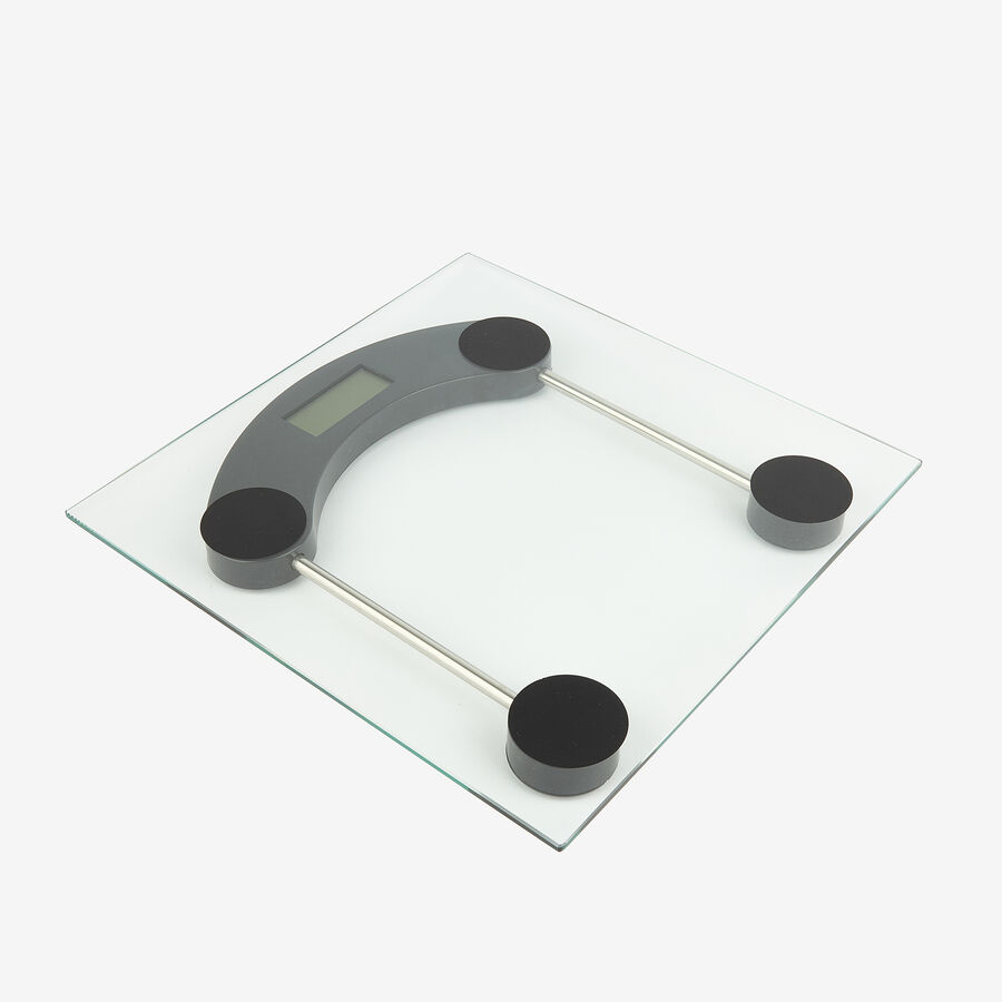 B&aacute;scula de ba&ntilde;o de cristal 30x30cm
