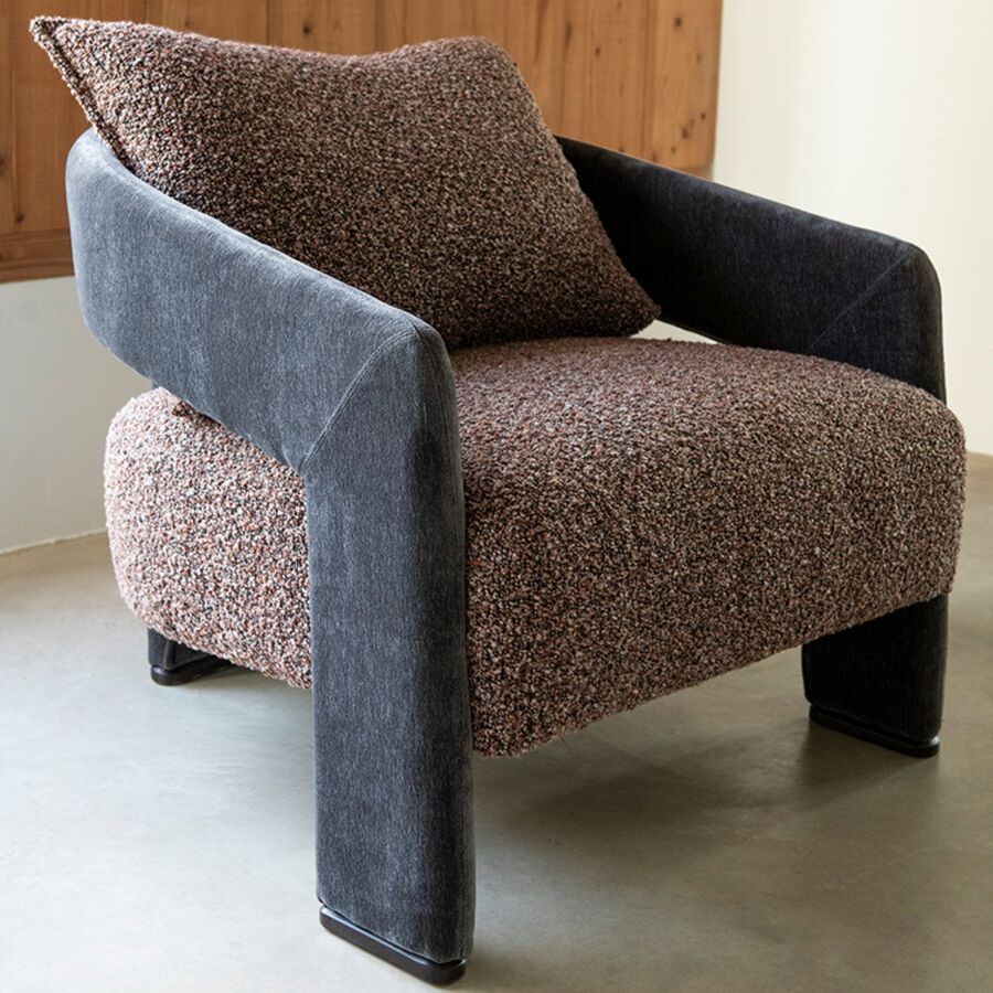 Butaca lila Regina 83x82x69cm Clau&Chloe