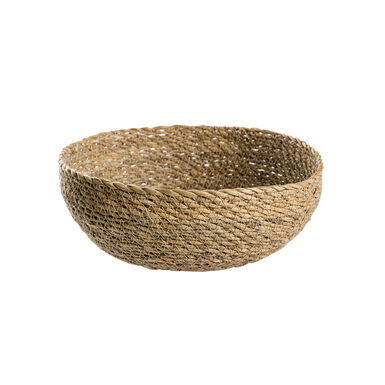 Frutero de mimbre Typha Ø20x7cm