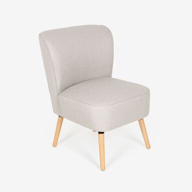 Butaca beige claro Rita 58x64x80cm