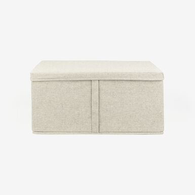 Caja organizadora gris Sleek 50x31x25cm