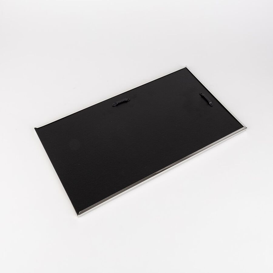 Marco de 3 fotos de metal plateado Kilim 10x15cm