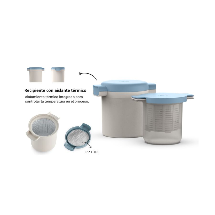 Molde de Kéfir & Yogurt de silicona - Lékué