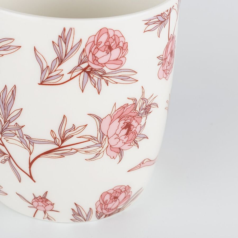 Taza de flores