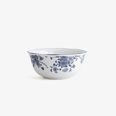 Bol azul de porcelana Charlotte &Oslash;14x6cm