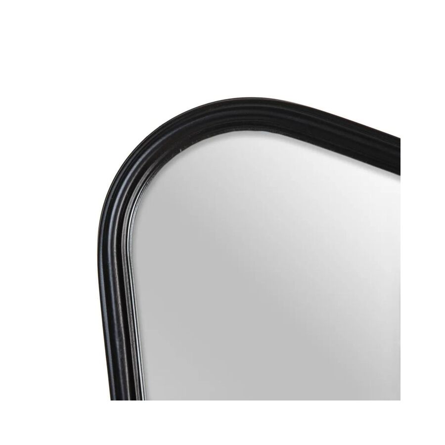 Espejo de pared mariposa de metal negro 77x2,50x98cm