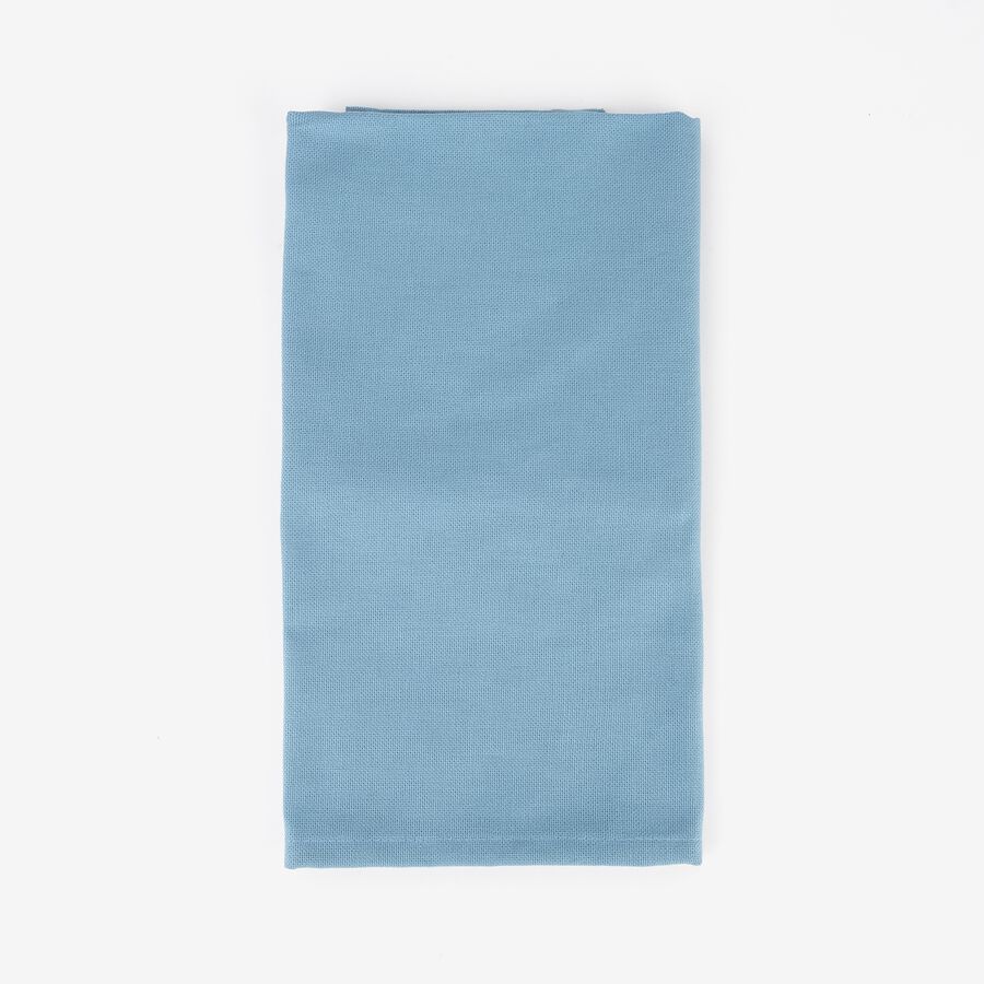 Conjunto de dos servilletas azules de algod&oacute;n Glace 43x43cm
