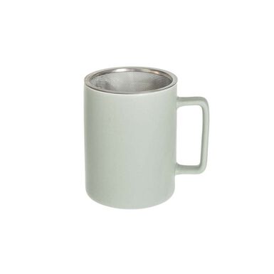 Mug de porcelana con filtro menta Natural 40cl