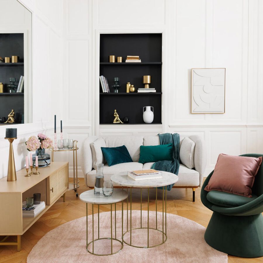 Mueble de TV de 1 puerta de rat&aacute;n Moren
