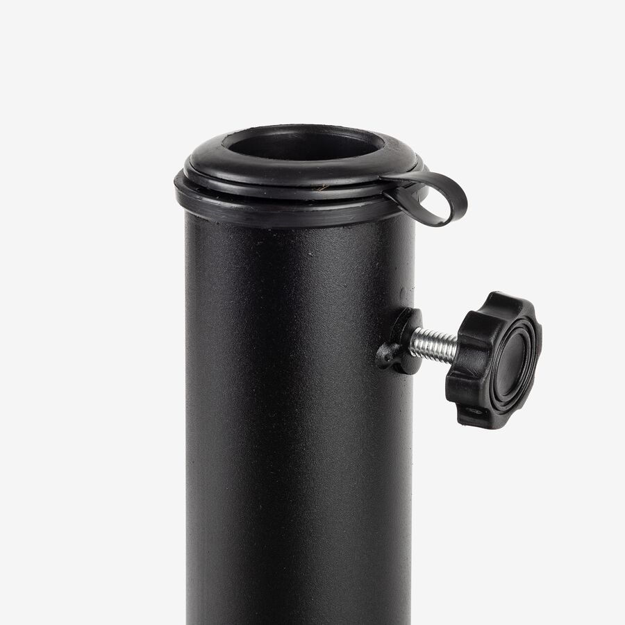 Pie para parasol negro de hormig&oacute;n 25kg &Oslash;50cm