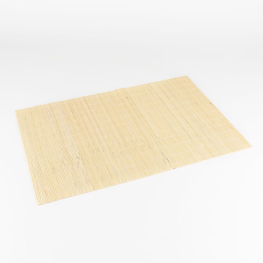 Mantel individual de bamb&uacute; 2 colores 30x45cm