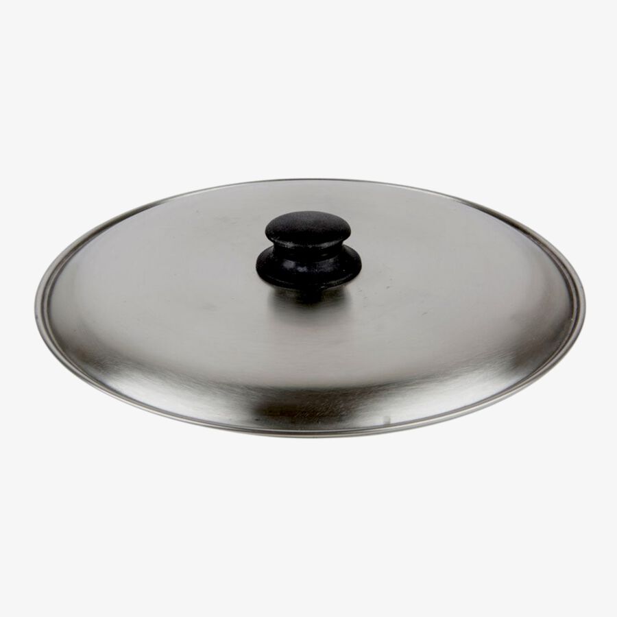 Tapa para sart&eacute;n gira-tortillas de acero inoxidable &Oslash;30cm - Ibili