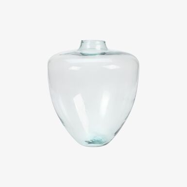 Jarr&oacute;n de cristal reciclado Galil &Oslash;20x22cm