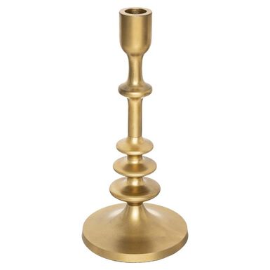 Candelabro de aluminio dorado Feel 26cm