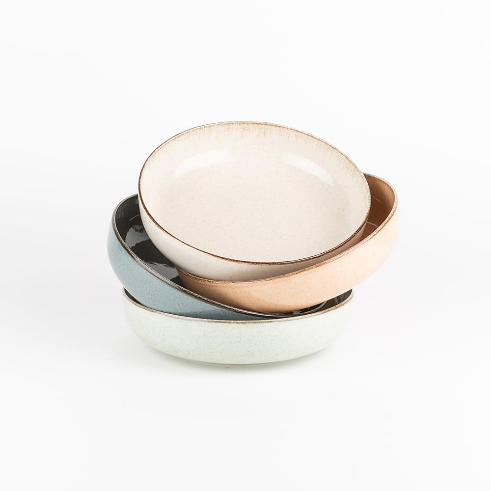 Plato hondo de porcelana 2025