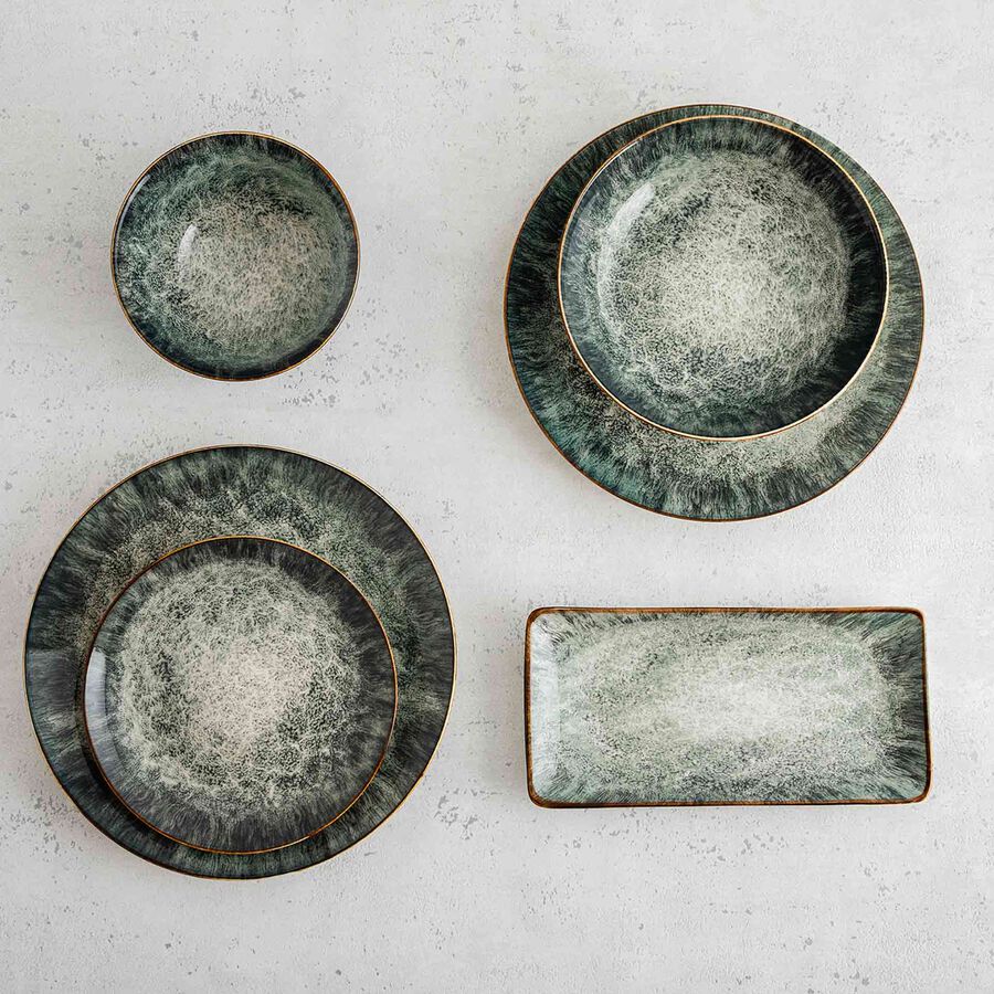 Plato llano de porcelana Moon 27cm