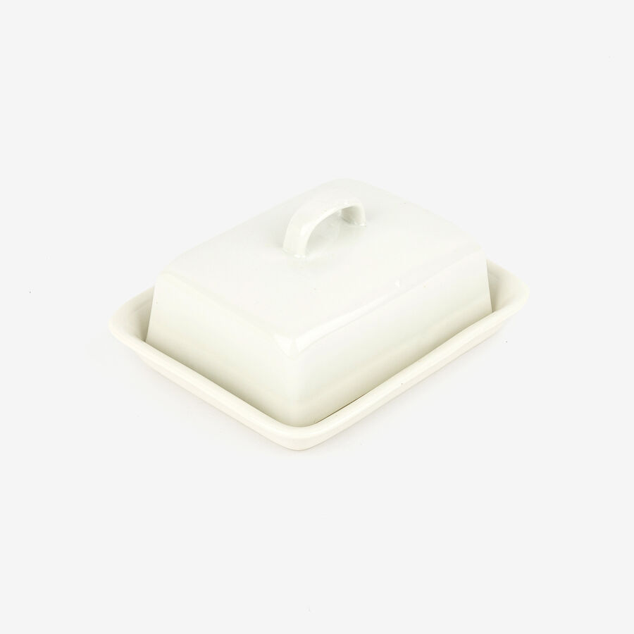 Mantequillera de cer&aacute;mica 14x17x8cm