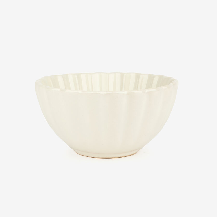 Vajilla de 12 piezas de cerámica marfil Varena