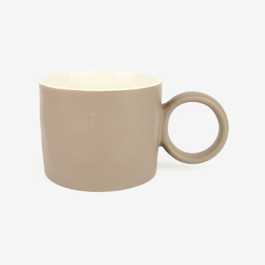 Mug de cerámica gris Grade 42cl Clau&Chloe