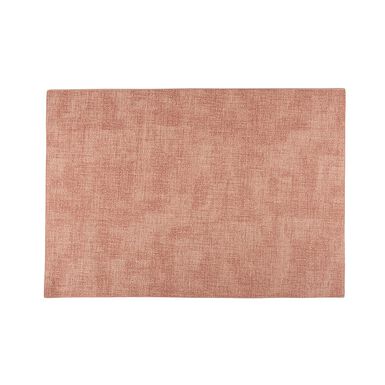 Mantel individual de doble cara rosa coral Tiffany 43x30cm - Guzzini