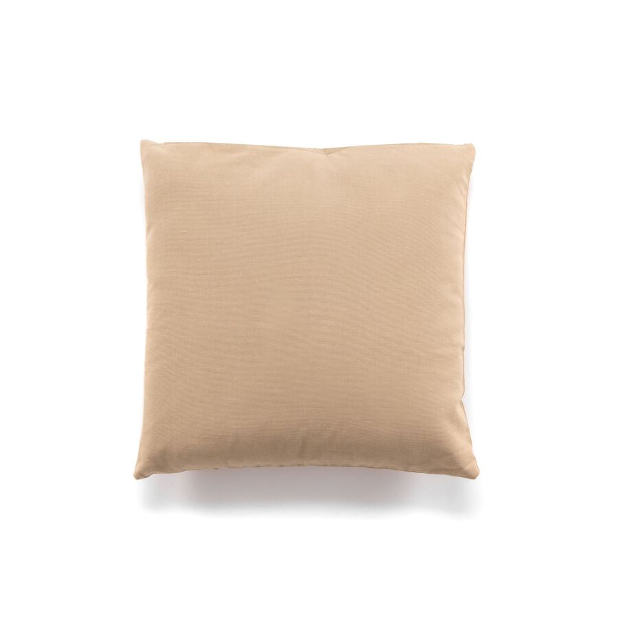 Cojín de algodón arena Forel 45x45cm