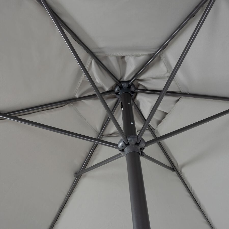 Parasol lateral de aluminio Arucas Ø3m