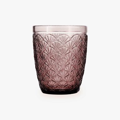 Vaso de vidrio rosa Marua 29cl
