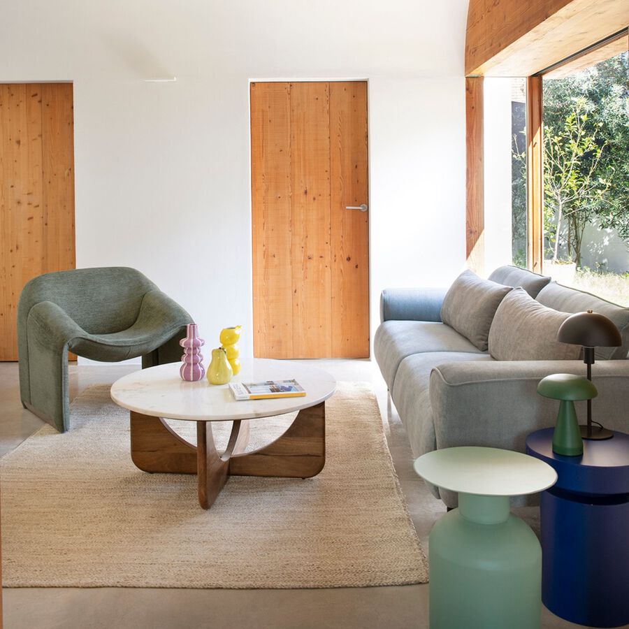 Alfombra de yute natural 170x120cm