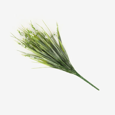 Ramo lavanda artificial blanco 30cm