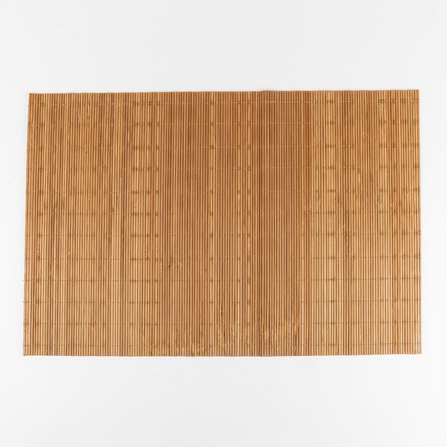 Mantel individual de bamb&uacute; 2 colores 30x45cm